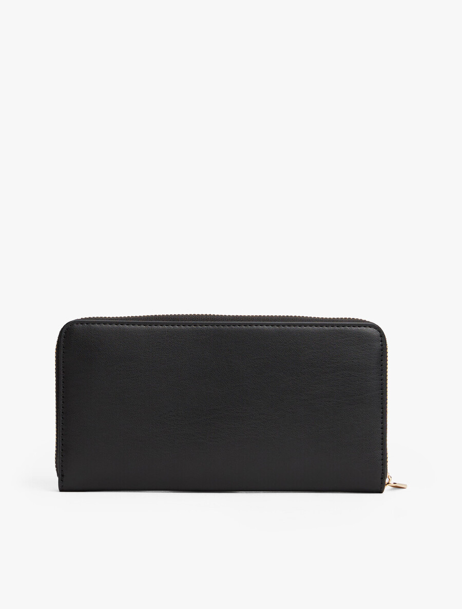 hilfiger icon zip-around geldbörse