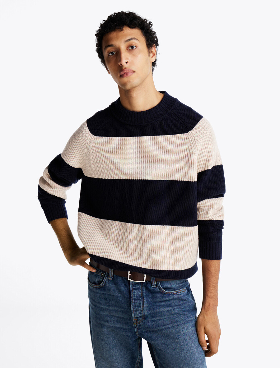 smart casual rugby-pullover