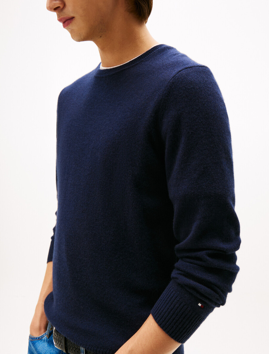 eleganter freizeitpullover aus reinem kaschmir