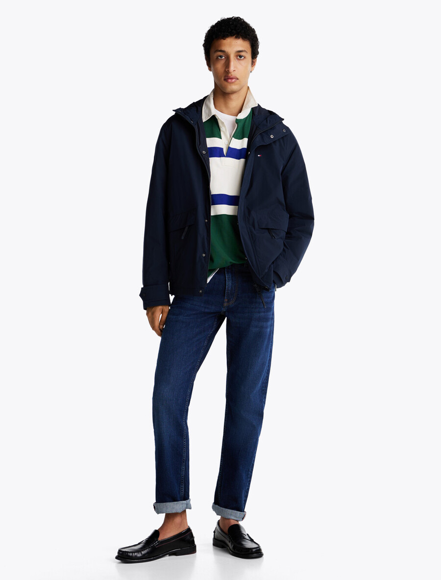 lässige packbare jacke