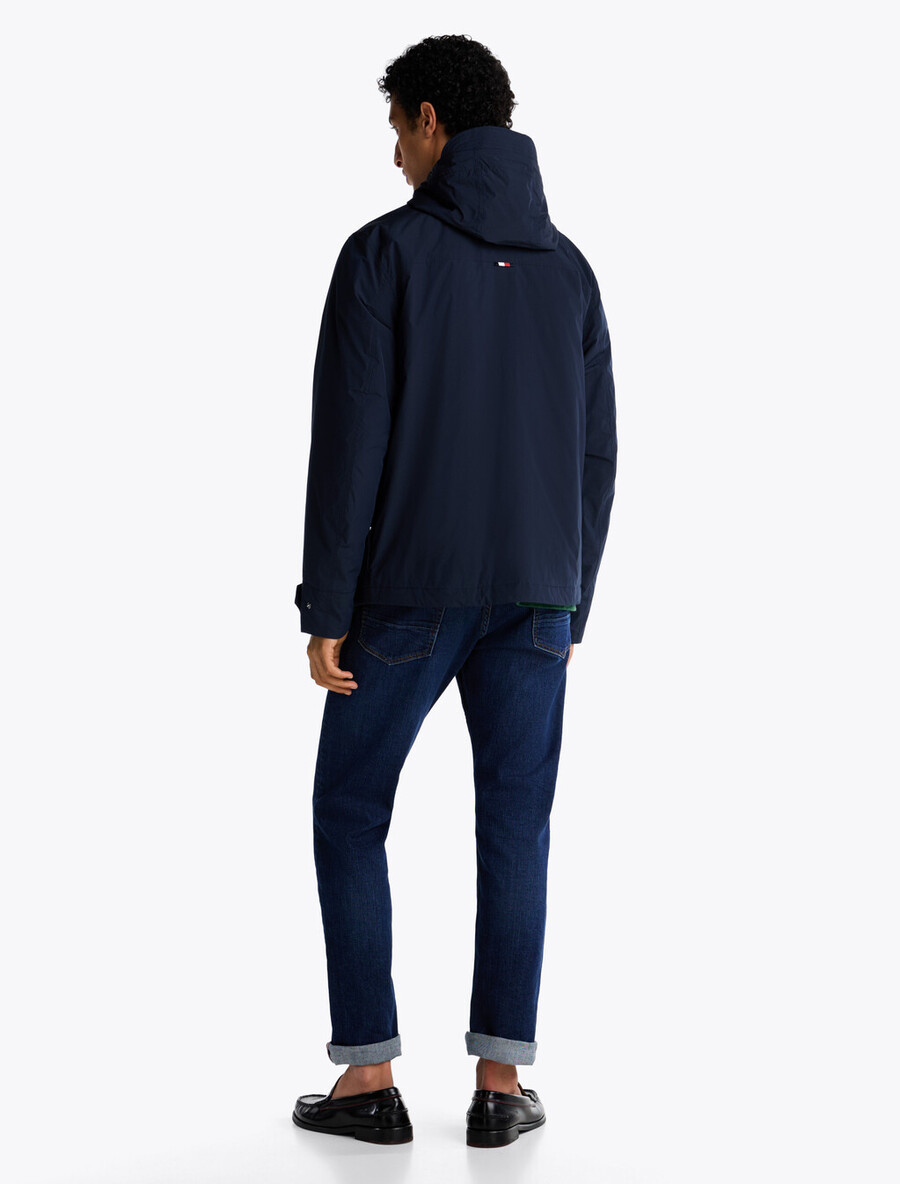 lässige packbare jacke