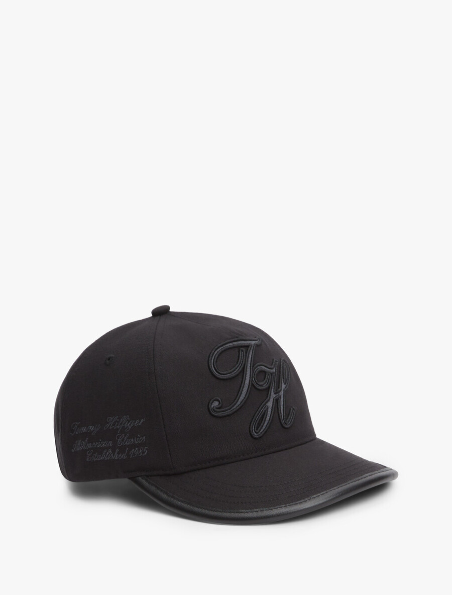 baseballkappe mit logostickerei und fünf panels