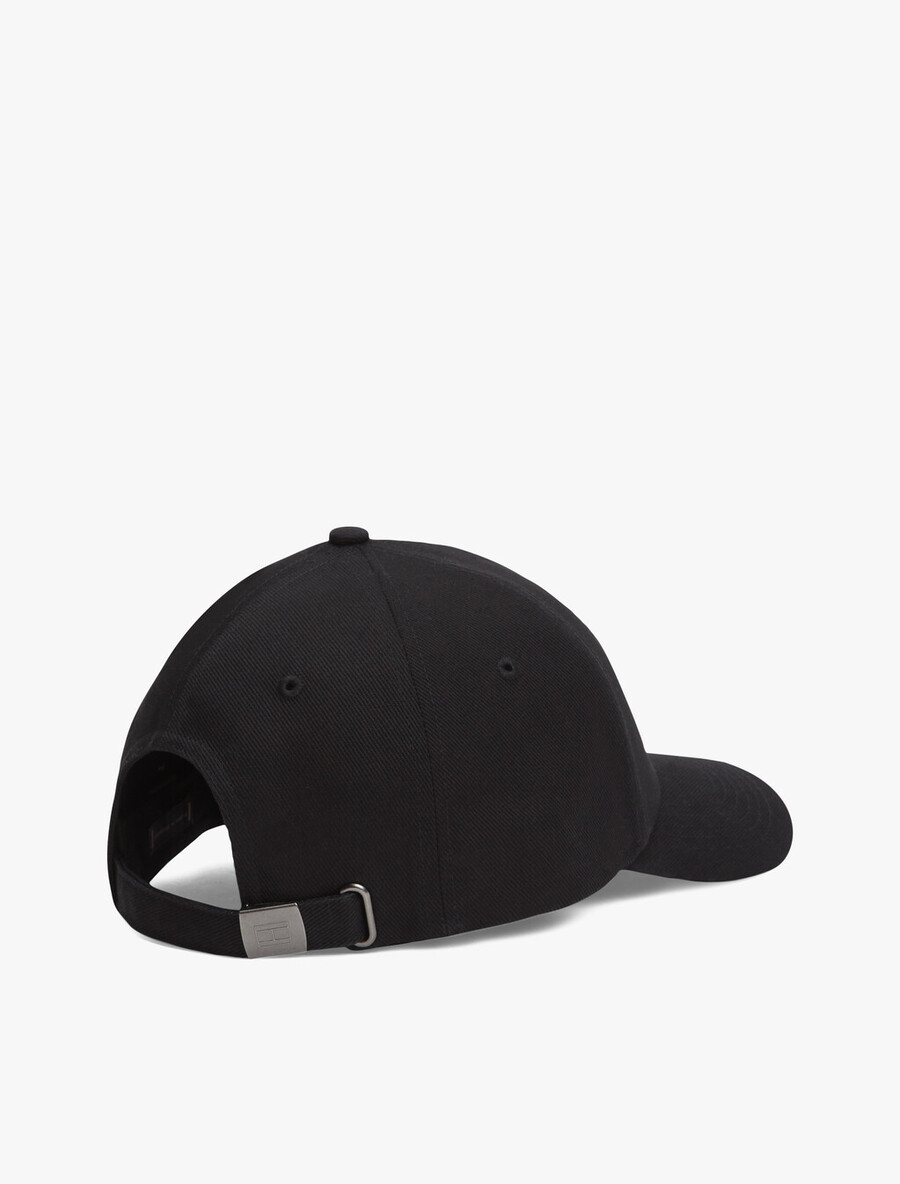 baseballkappe aus twill mit logostickerei und sechs panels