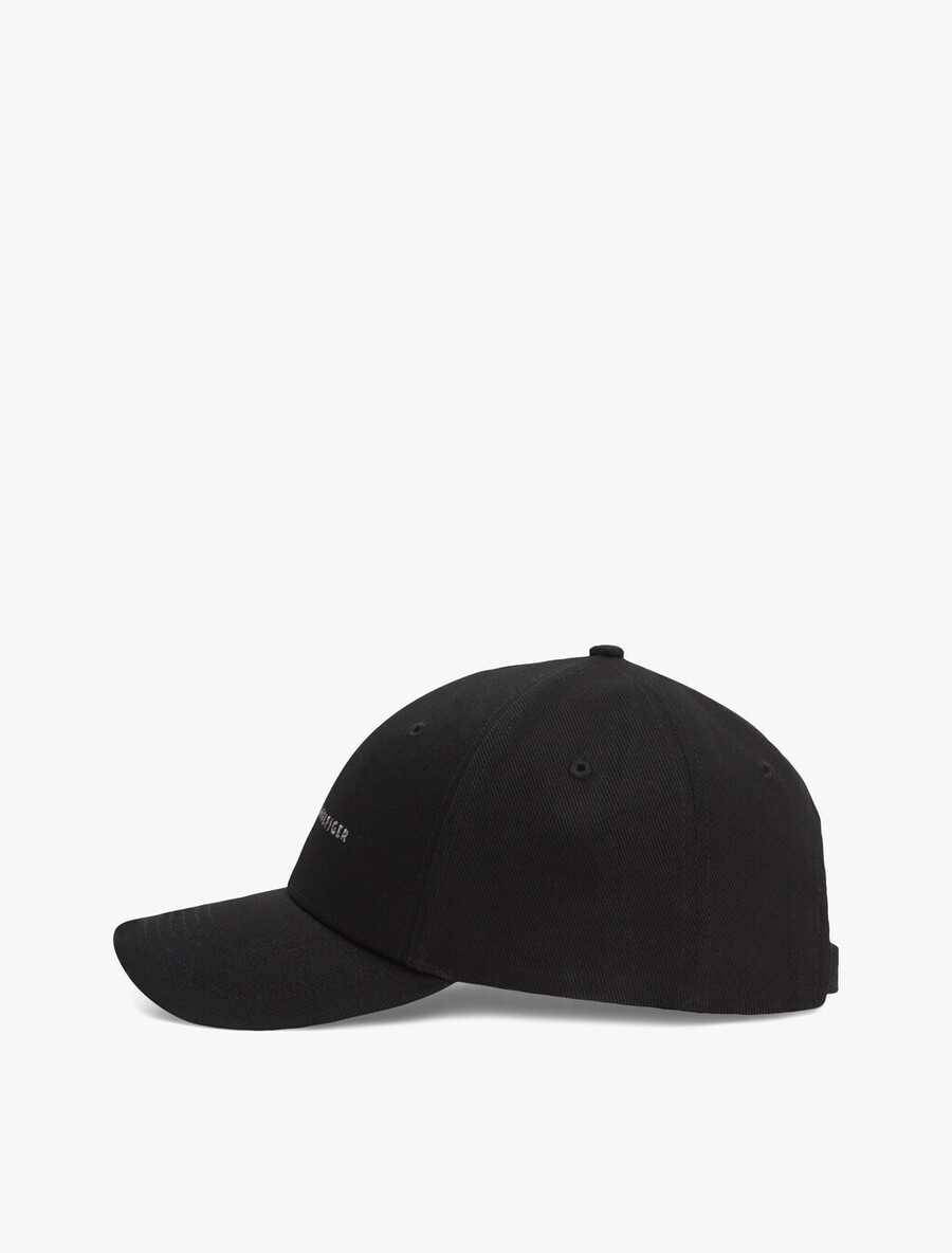 baseballkappe aus twill mit logostickerei und sechs panels