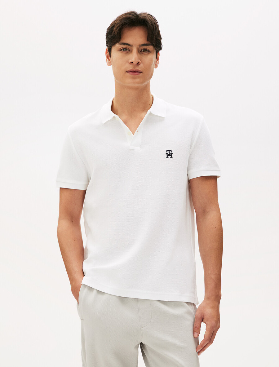monogram logo regular polo