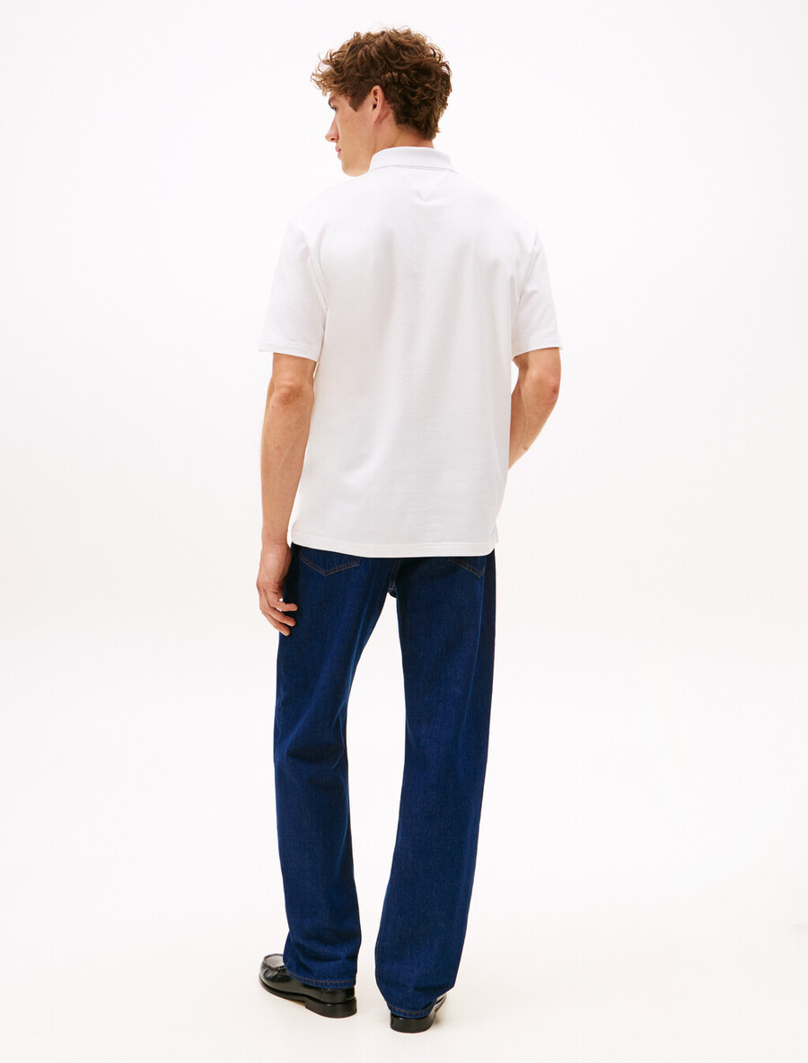 tommy x us sail gp team piqué-poloshirt mit lockerer passform