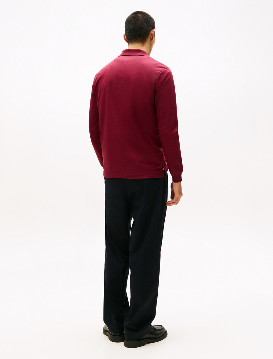 mercerisiertes jacquard-polo