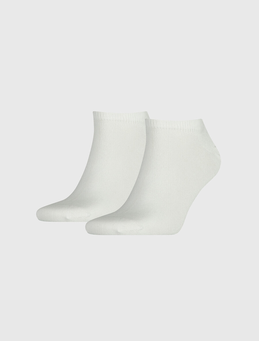 2er-pack einfarbige sneaker-socken