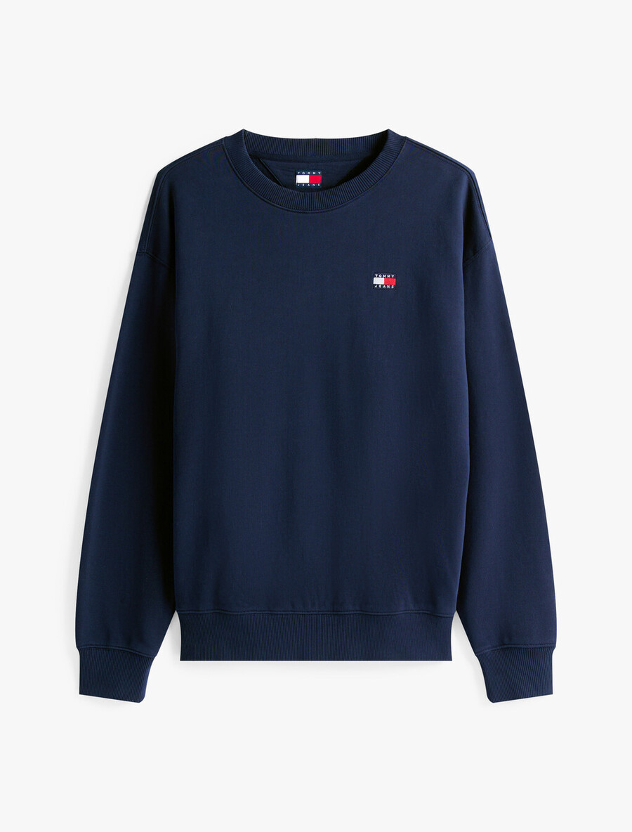 lässiges sweatshirt mit logo-aufdruck