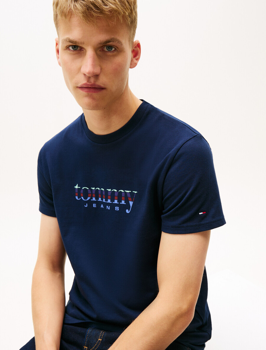 logo jersey slim t-shirt