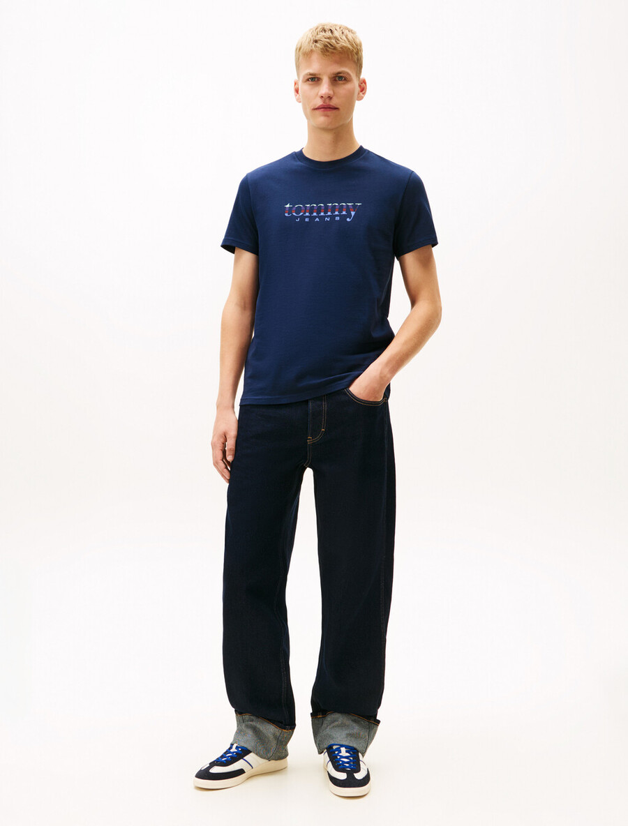 logo jersey slim t-shirt