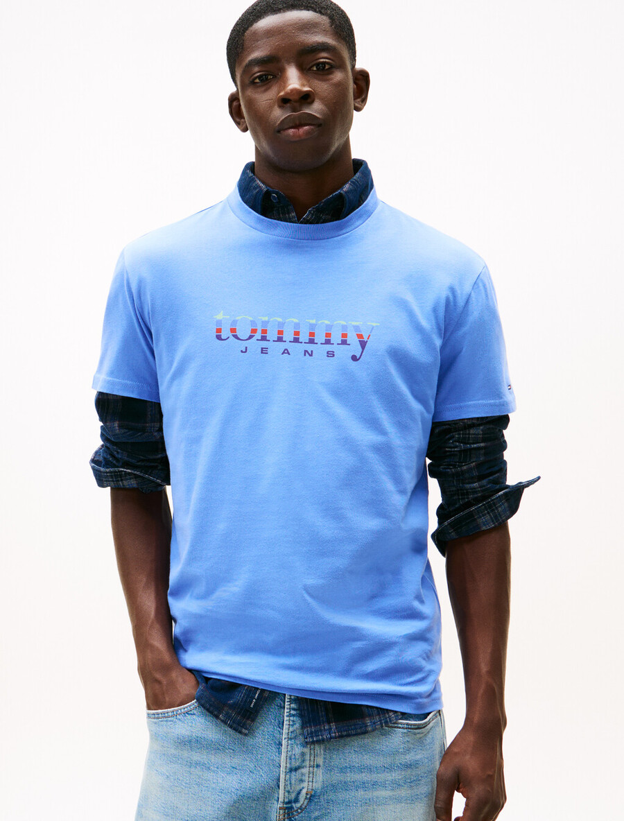 logo jersey slim t-shirt