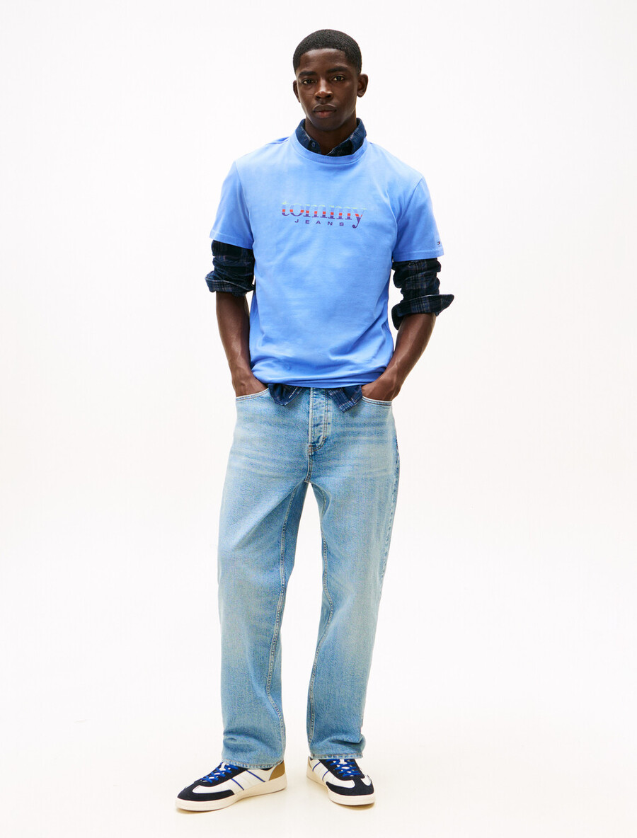 logo jersey slim t-shirt