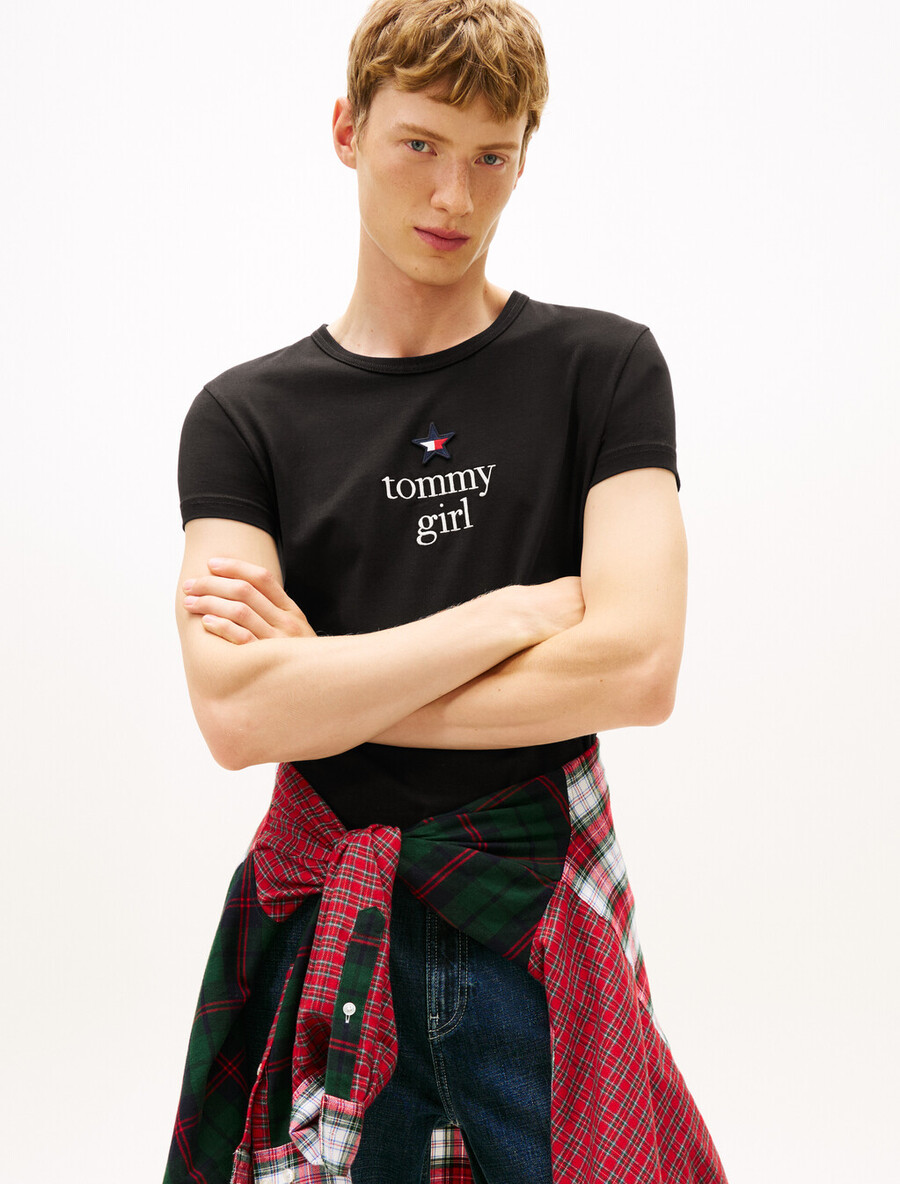 tommy girl star grafik-t-shirt