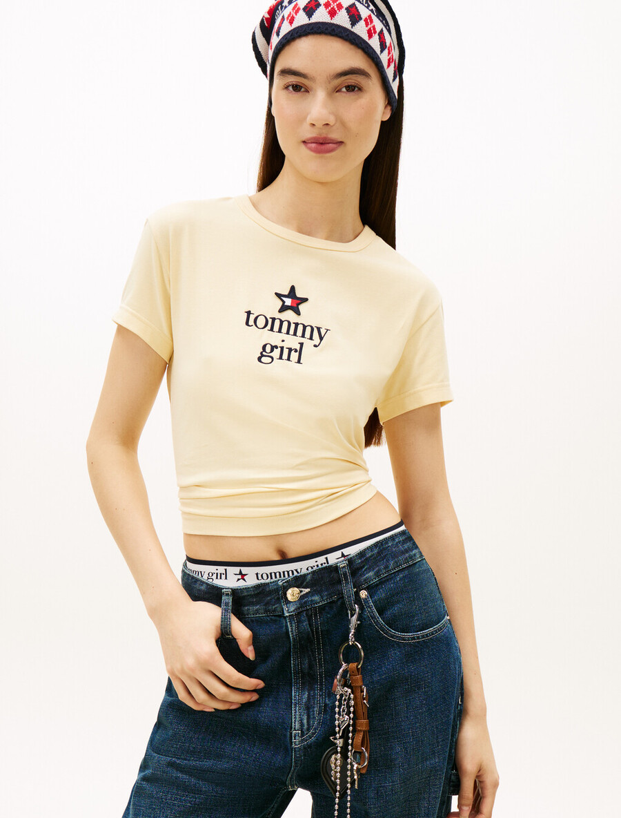 tommy girl star grafik-t-shirt