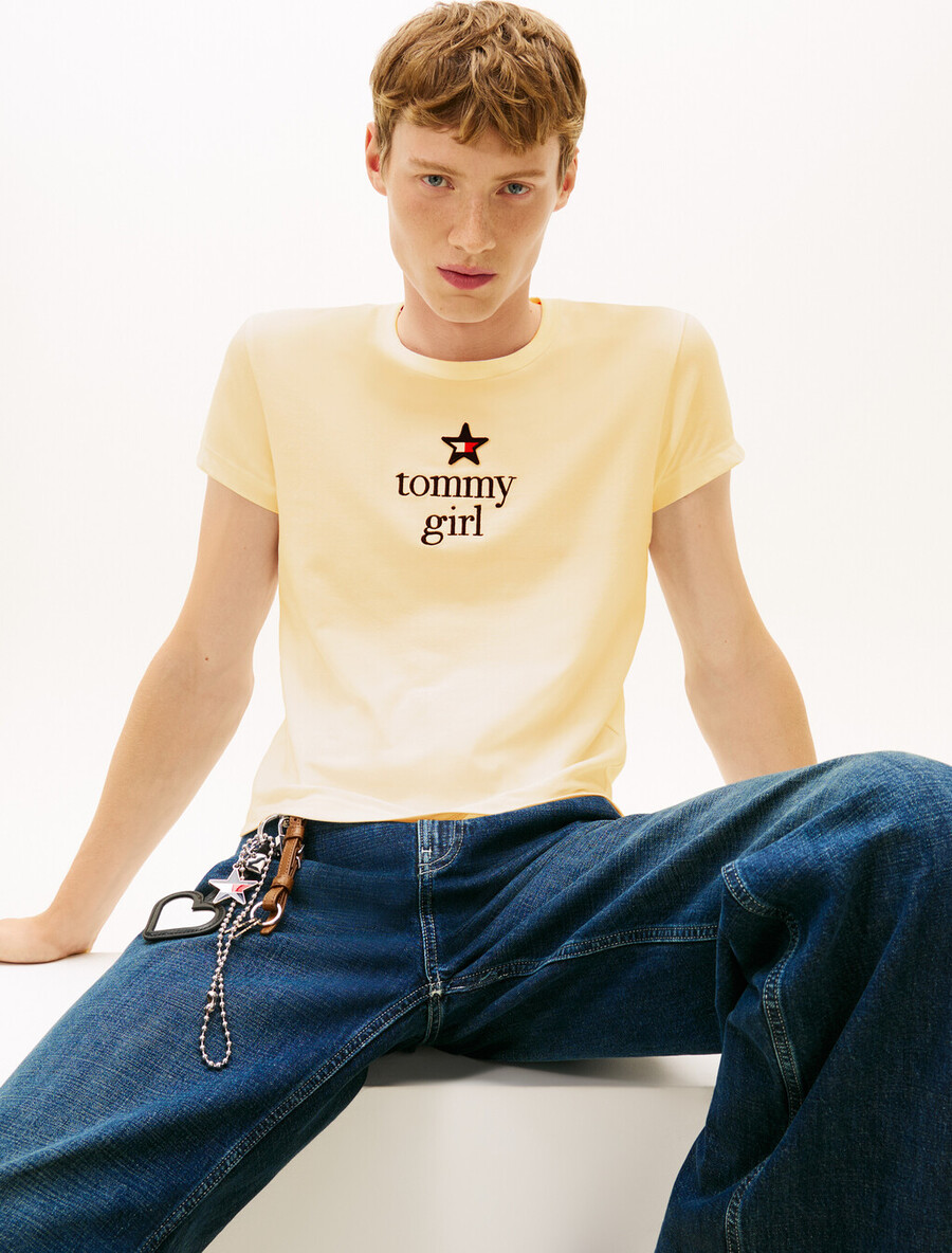 tommy girl star grafik-t-shirt