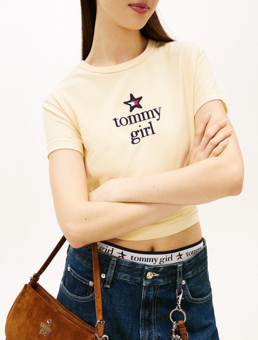 tommy girl star grafik-t-shirt