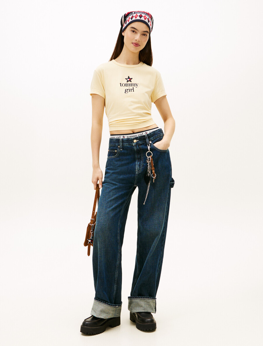 tommy girl star grafik-t-shirt