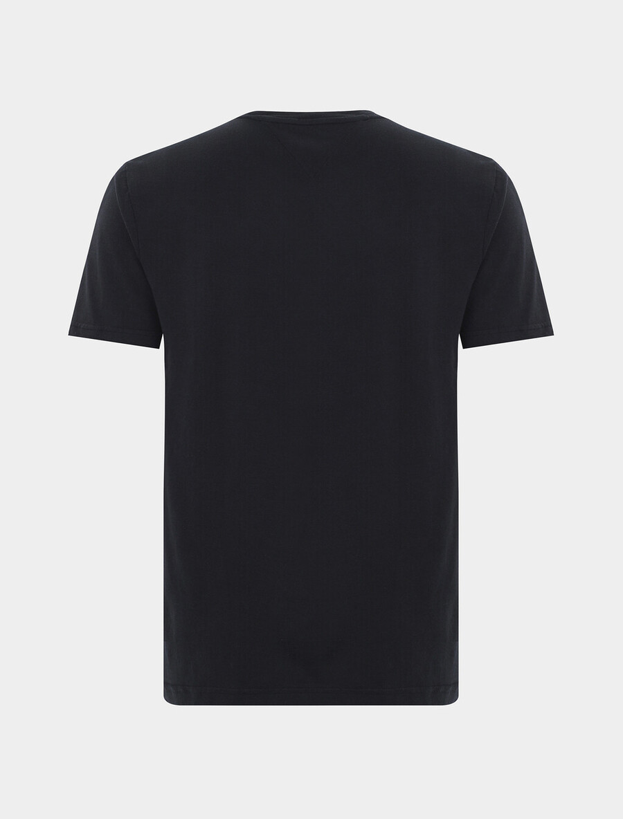 t-shirt mit logo aus bio-baumwolle