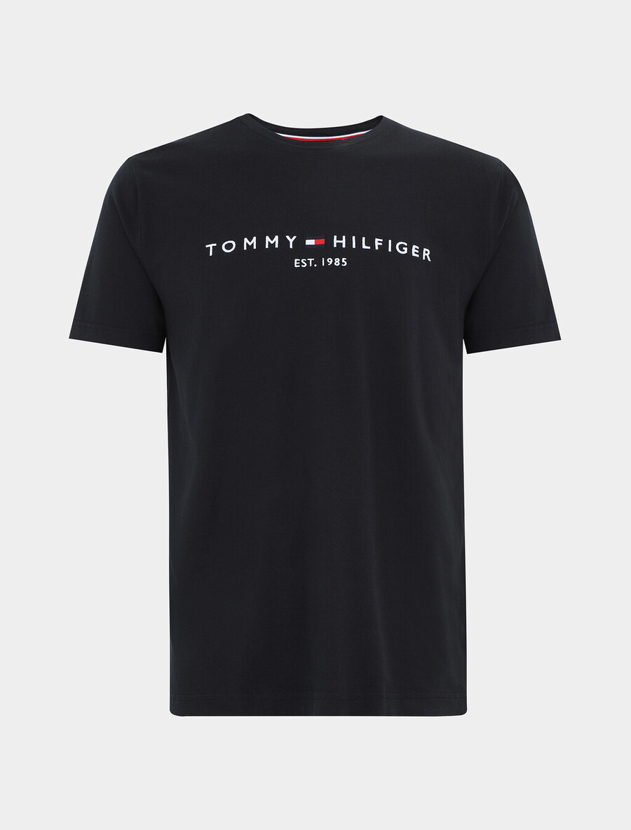 t-shirt mit logo aus bio-baumwolle