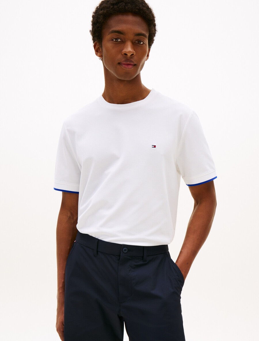 flex quick dry tipped t-shirt