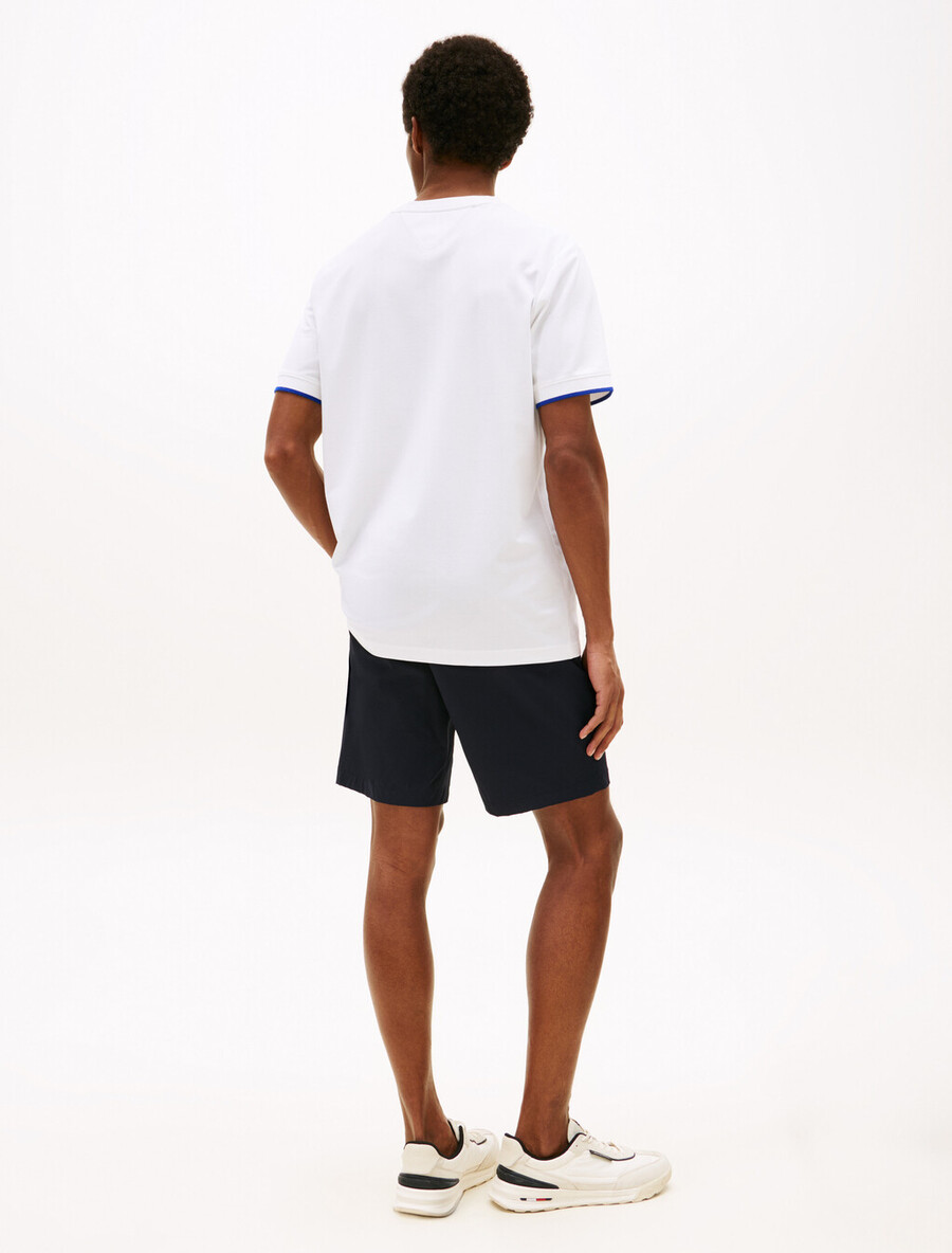 flex quick dry tipped t-shirt