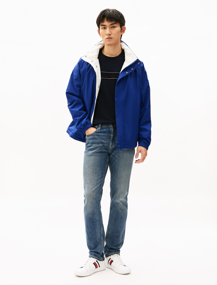 global stripe block t-shirt