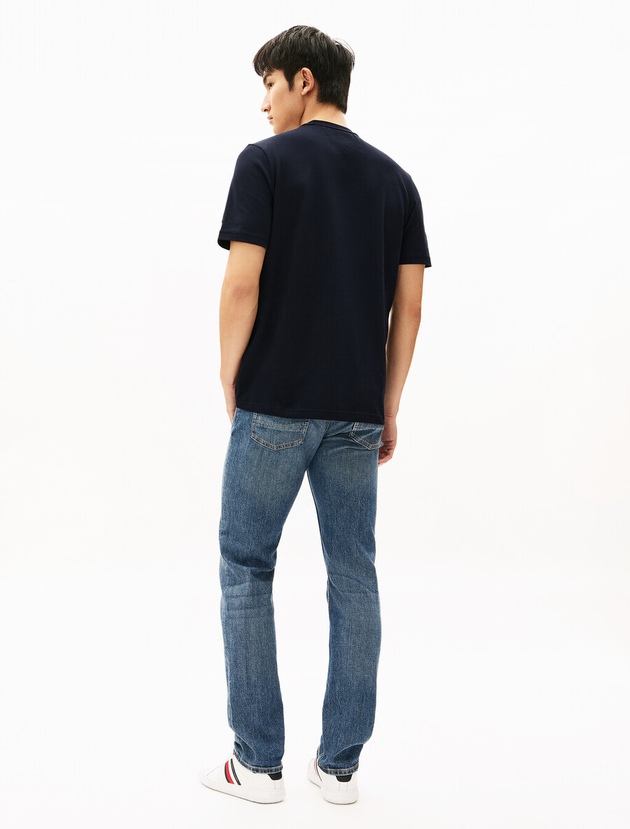 global stripe block t-shirt