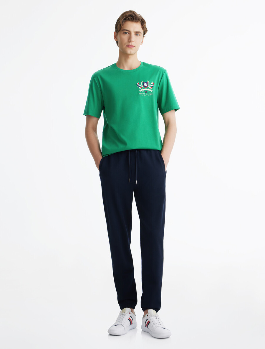 hilfiger crest interlock t-shirt