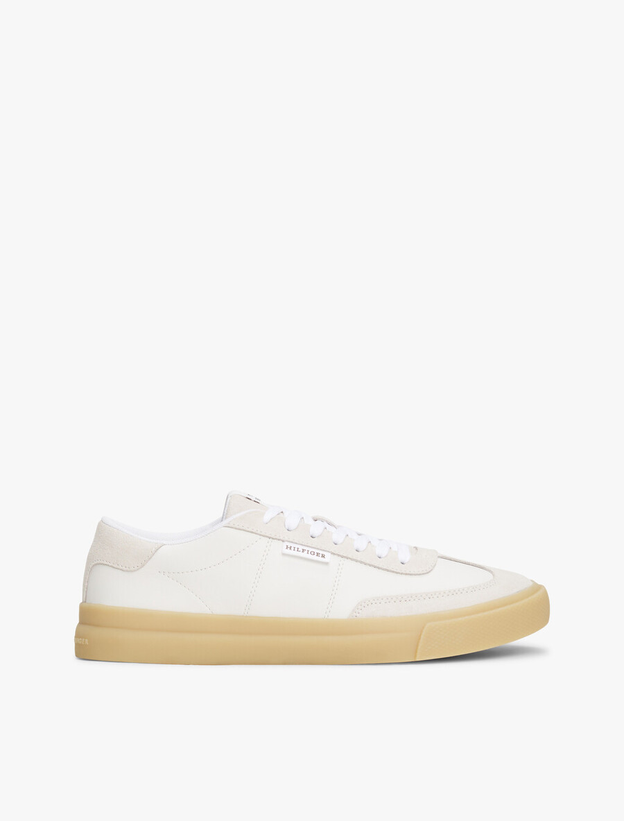 sommer-sneaker mit cupsohle niedrig geschnitten
