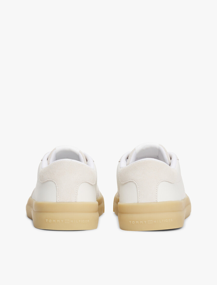 sommer-sneaker mit cupsohle niedrig geschnitten