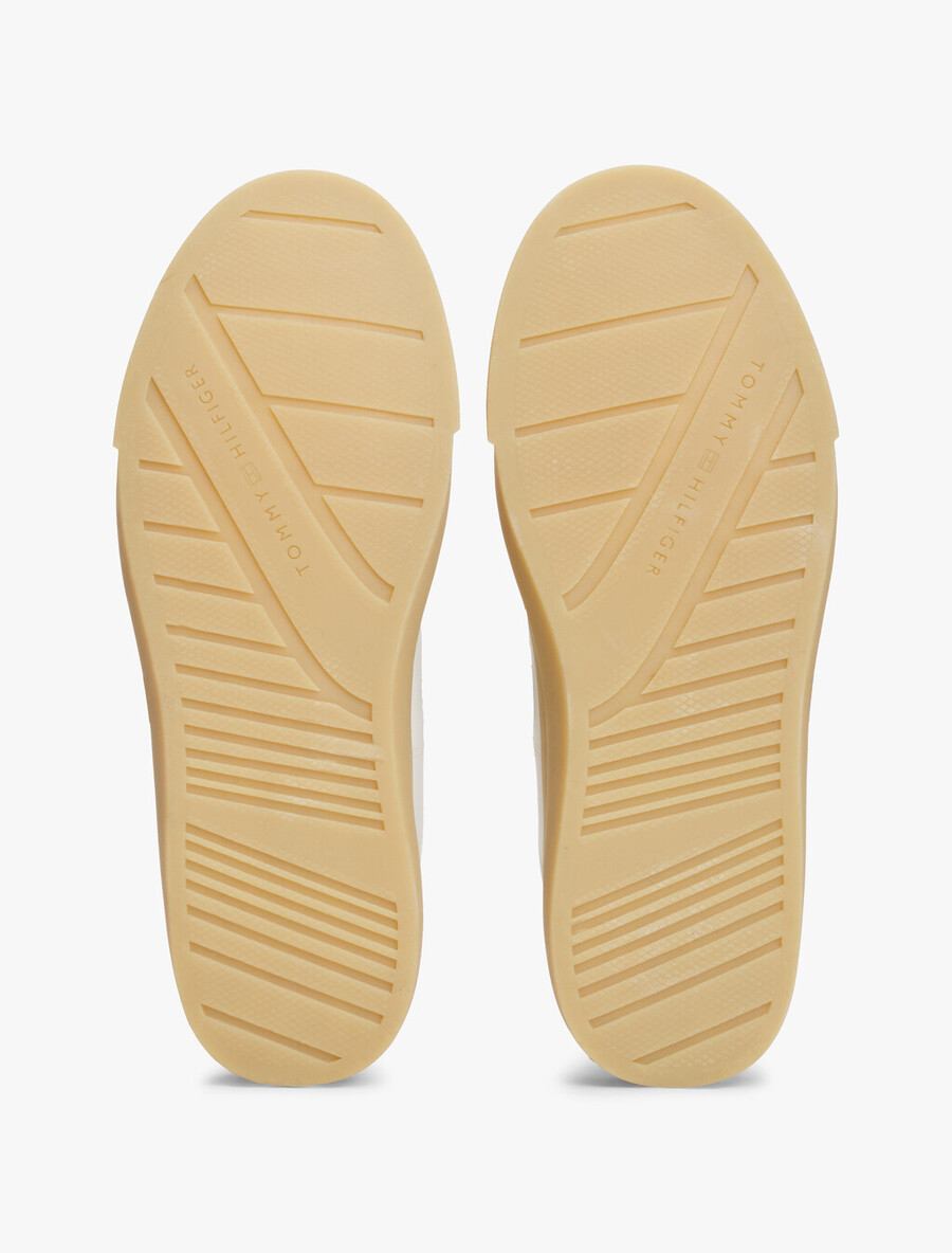 sommer-sneaker mit cupsohle niedrig geschnitten