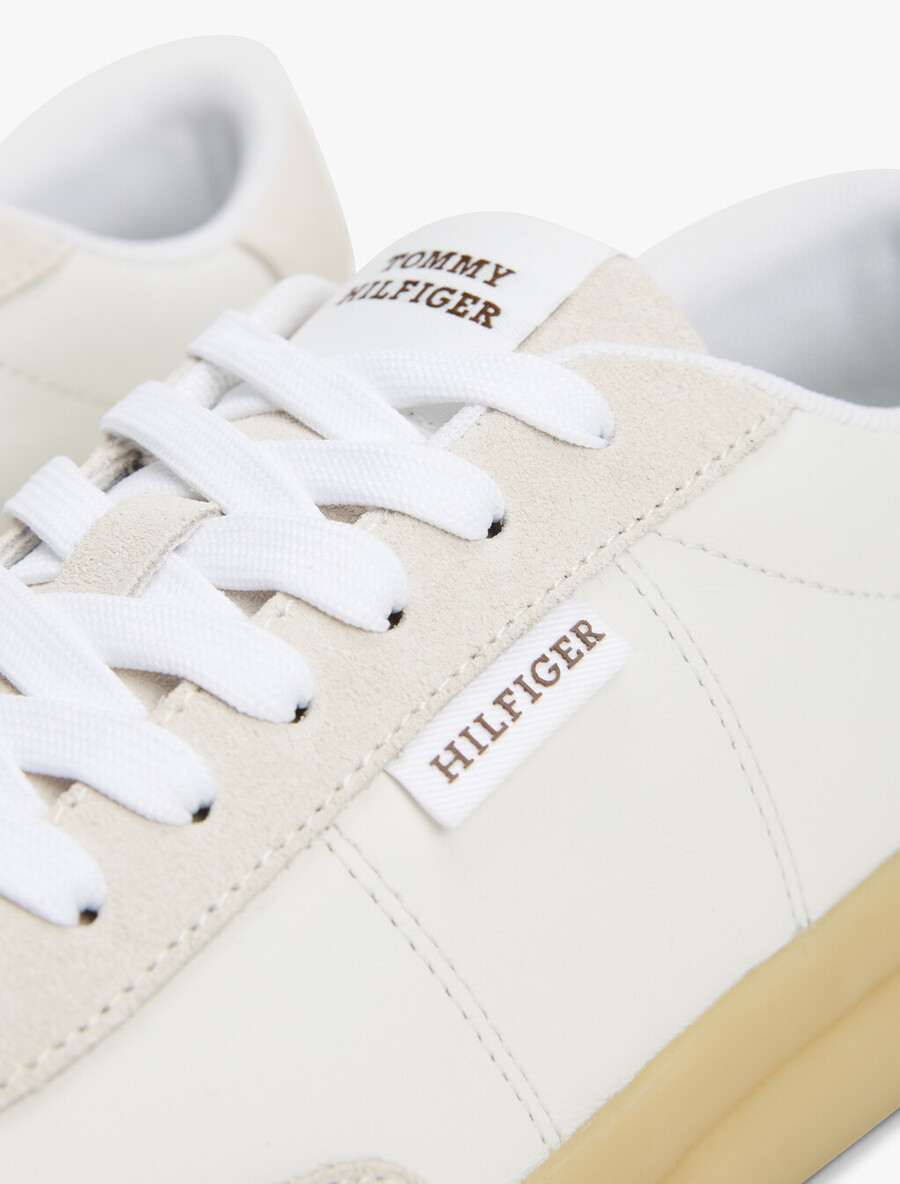 sommer-sneaker mit cupsohle niedrig geschnitten