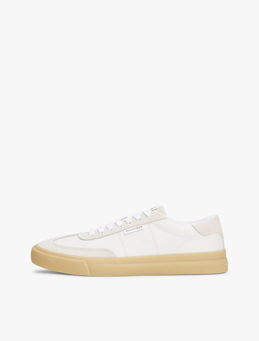 sommer-sneaker mit cupsohle niedrig geschnitten
