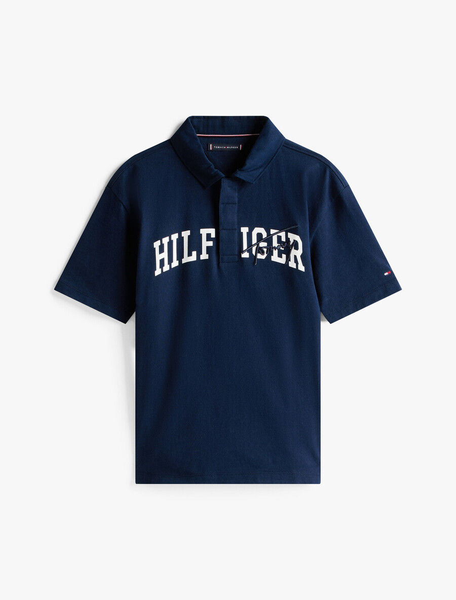 boys archive mixed graphic polo