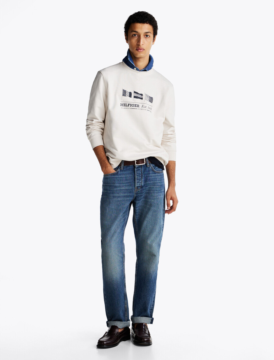hilfiger flags sweatshirt